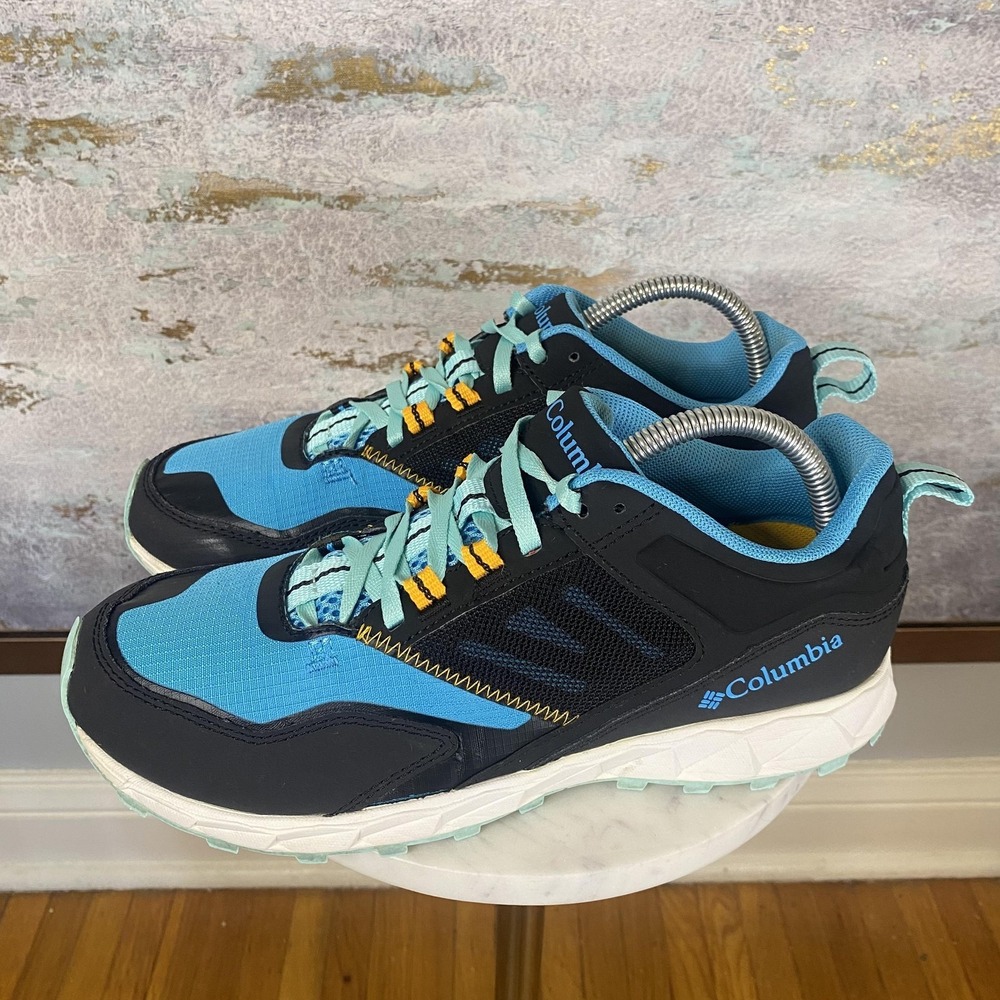 Columbia Shoes Womens Size 9 Blue Mesh Trail Running Hiking Sneakers B0164-434